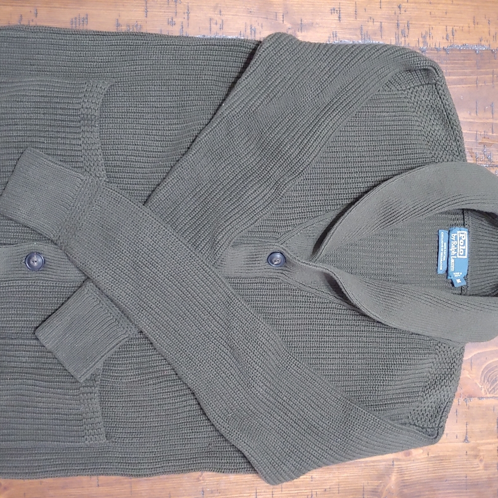 Men's Polo by Ralph Lauren Shawl Collar Cardigan